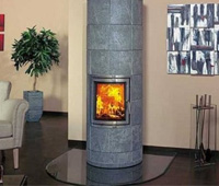 Облицовка камина талькохлоритом